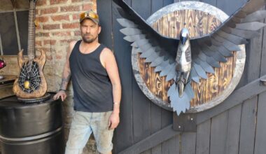 Génelard. Black Phœnix, le sculpteur autodidacte qui insuffle une âme au métal