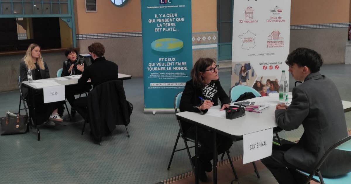 Thaon-les-Vosges. Belle fréquentation pour le job dating consacré à l’alternance