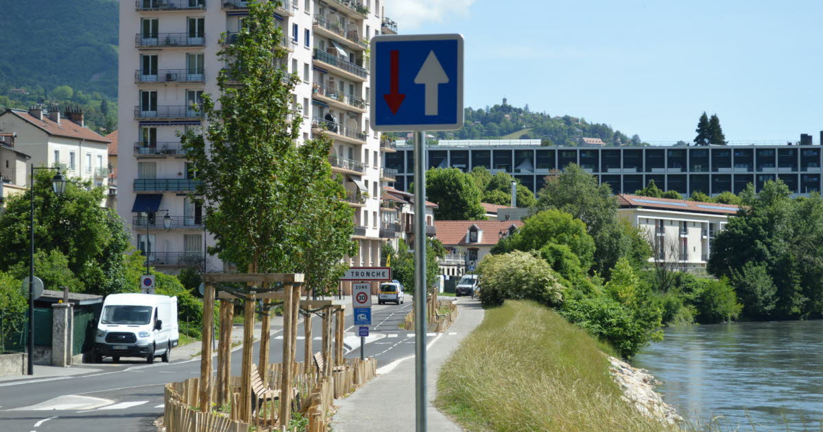 La Tronche. La piste cyclable vers Grenoble à nouveau opérationnelle