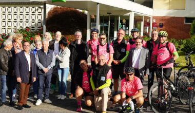Houdemont. Des cyclistes solidaires roulent pour l’association Noéline en Chœur