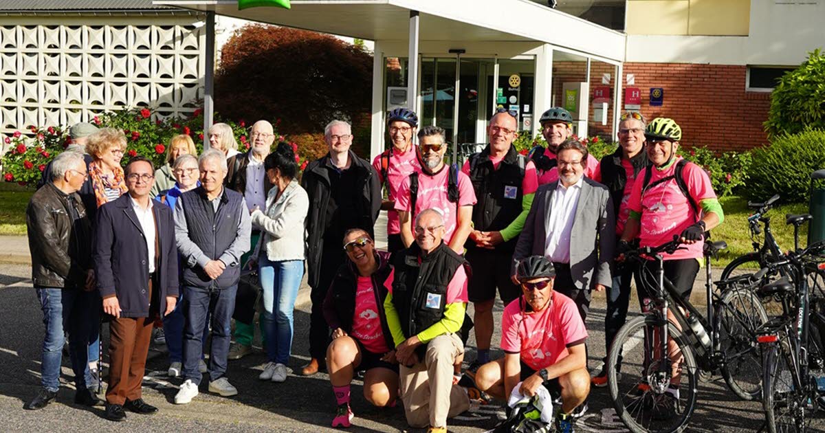 Houdemont. Des cyclistes solidaires roulent pour l’association Noéline en Chœur