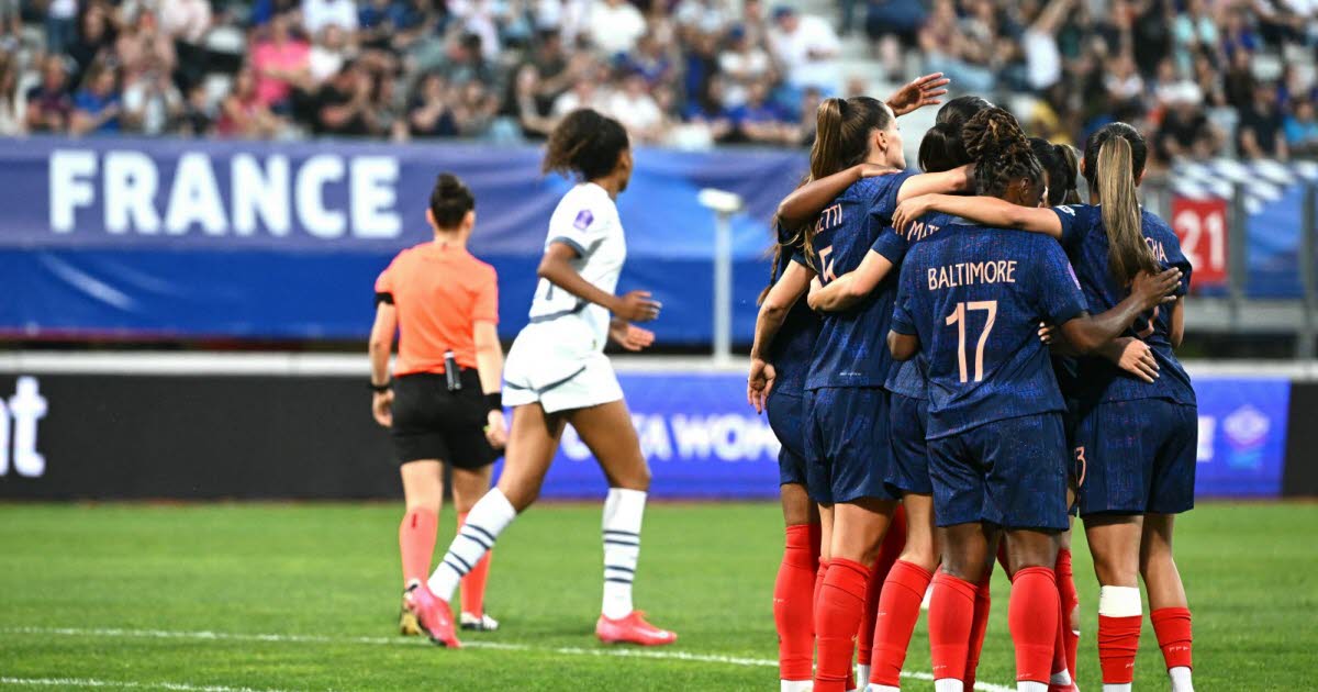 même qualifiée, l'équipe de France reste sans pitié