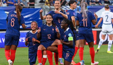 Photos . Et un, et deux, et trois, et quatre à zéro pour la France face à la Suisse