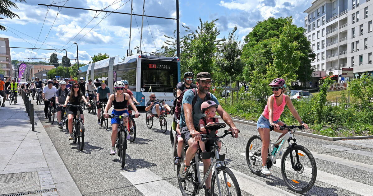 Photos . La parade de la Fête du Vélo a parcouru 11 kilomètres dans le Grand Nancy