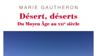 Beaux livres. Soif de déserts