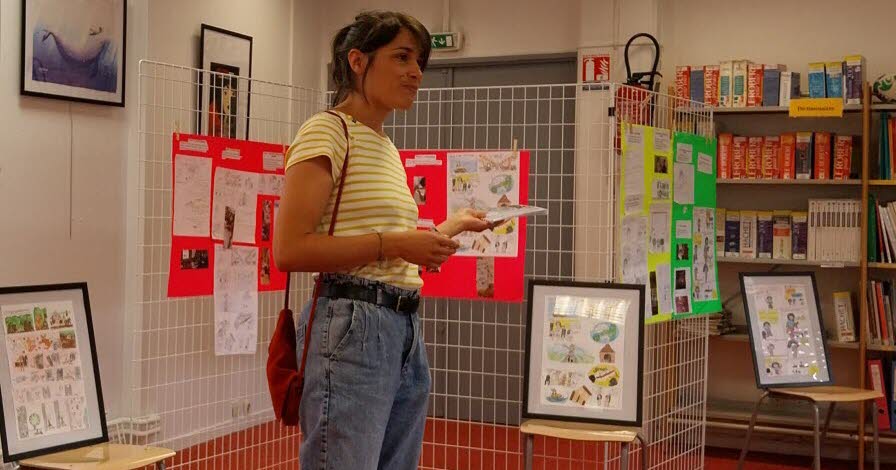 Saint-Étienne- Terrenoire. Des élèves d’une Unité localisée pour l’inclusion scolaire créent une BD