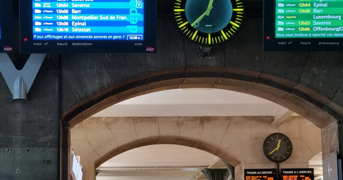 Lorraine. 350 passagers du TER Strasbourg-Paris passent la nuit bloqués dans le train