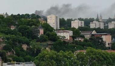 Lyon. Un incendie spectaculaire se déclare près de la basilique de Fourvière, que s’est-il passé ?
