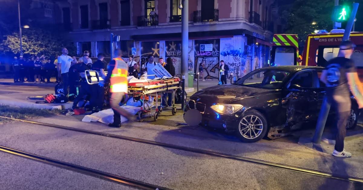 Après la victoire du PSG. La fête dégénère, quatre piétons fauchés par un automobiliste dans le centre de Grenoble