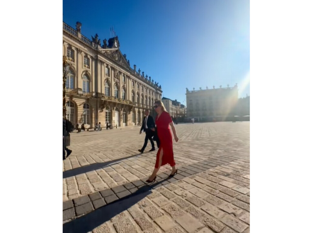 VIDEO. La présidente de l'Assemblée nationale "frime" place Stanislas à Nancy : "C'est indécent"