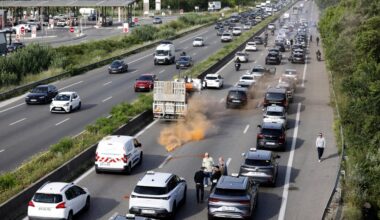 Les taxis provençaux bloquent Marseille pour dire "non" au nouveau unique du transport médical