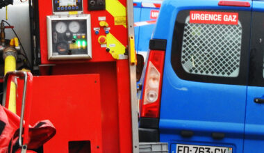 une rue fermée, 300 foyers privés de gaz
