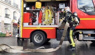 un incendie ravage la réserve d’un magasin, 29 pompiers mobilisés