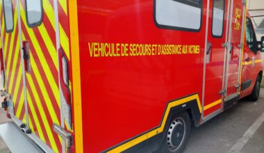 une jeune femme transportée à l'hôpital