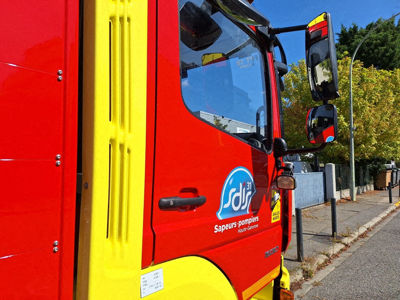 A cause d'une fuite de gaz, les pompiers coupent cette rue de Toulouse dans les deux sens