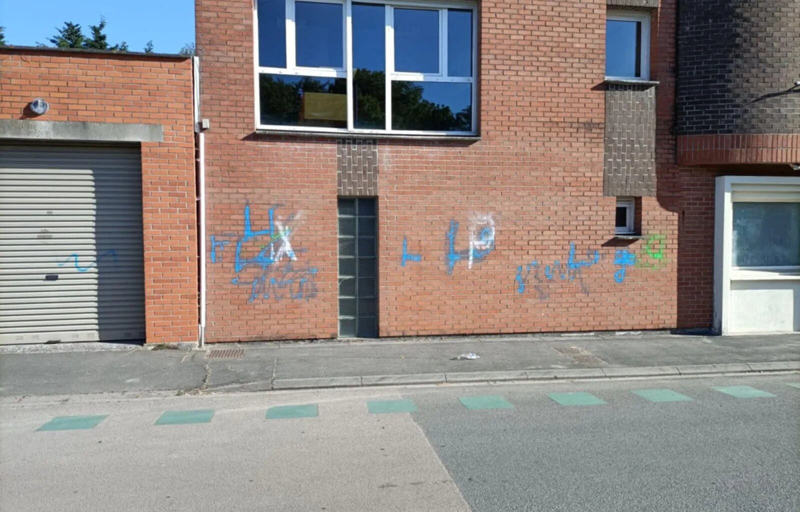 La caserne de pompiers d'Estaires victime de dégradations