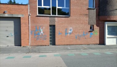 La caserne de pompiers d'Estaires victime de dégradations