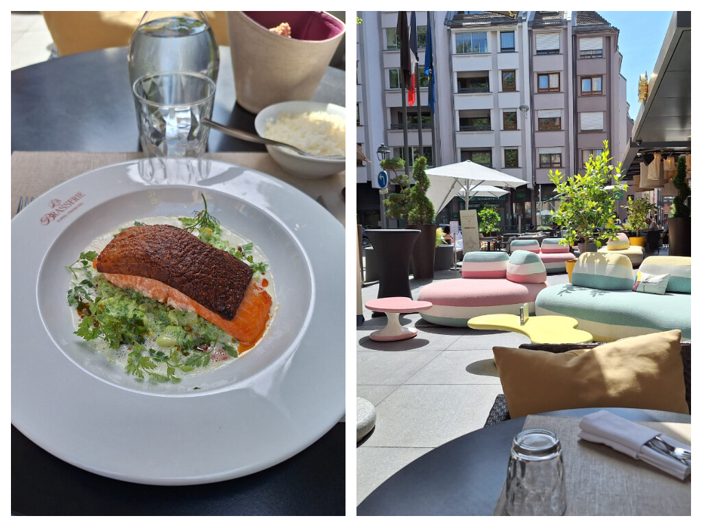 Sofitel Strasbourg. Le restaurant de l'hôtel 5 étoiles propose un plat du jour à 21 €, je l'ai testé pour vous