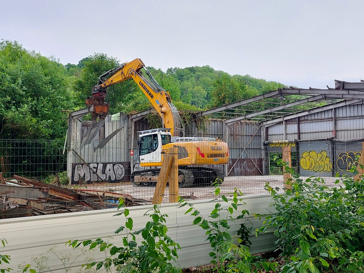 Pourquoi le port de Rouen est en train de démolir plusieurs bâtiments de son domaine
