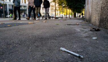 Le secteur de la Porte d’Aix toujours prisé par des consommateurs de drogues à Marseille