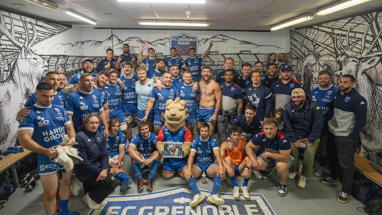 Grenoble décroche la première place de Pro D2