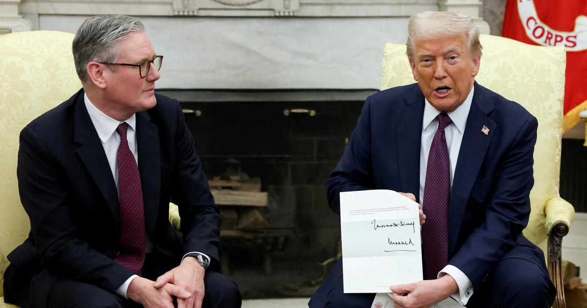Trump annonce un accord commercial "complet" avec le Royaume-Uni, dont les termes doivent être précisés - rts.ch