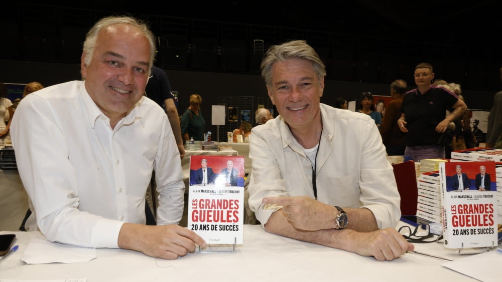 rencontre avec Alain Marschall et Olivier Truchot au Salon du livre