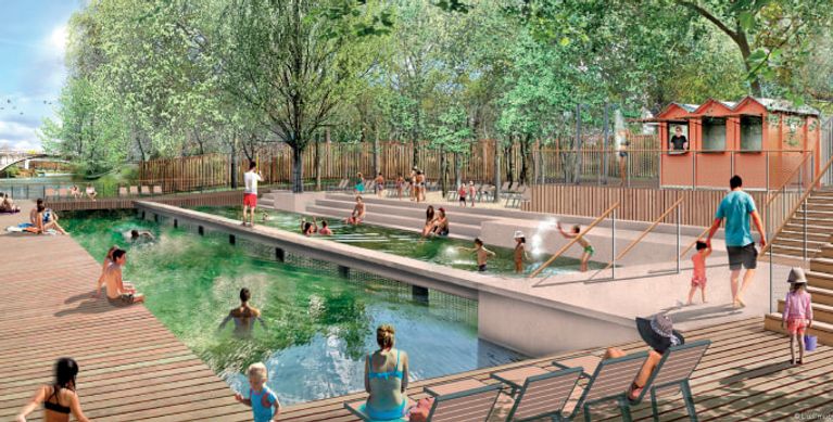Site de baignade de Maisons-Alfort sur la Marne - Paris Est Marne & Bois