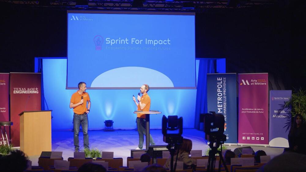 Avec "Sprint for impact", Zebox connecte étudiants et start-up à Marseille