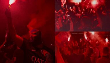 Sur les quais de Rouen, un collectif de supporters du PSG met l'ambiance les soirs de match