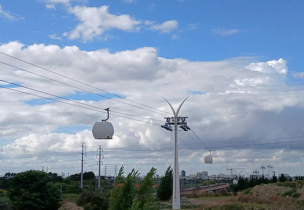 le Câble C1, premier téléphérique d'Île-de-France, va prendre des couleurs