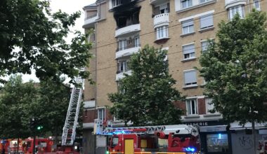 un incendie ravage un appartement près de la porte de Saint-Ouen, le quartier bouclé