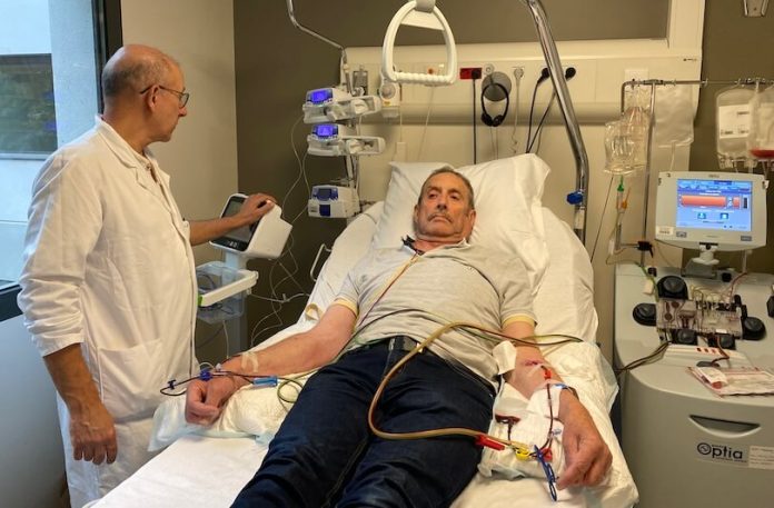 therapie revolutionnaire cancer car t cells hospices civils lyon sud ma sante IMG_9812 Présentation de la filière Car-t cells le 5 mai 2025 par les Hospices Civils de Lyon à l'hôpital Lyon Sud.