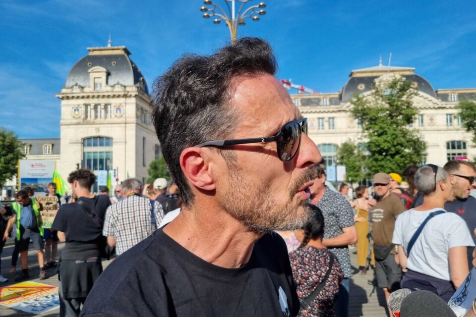 Thomas Baril, l'une des figures de la lutte contre l'A69.