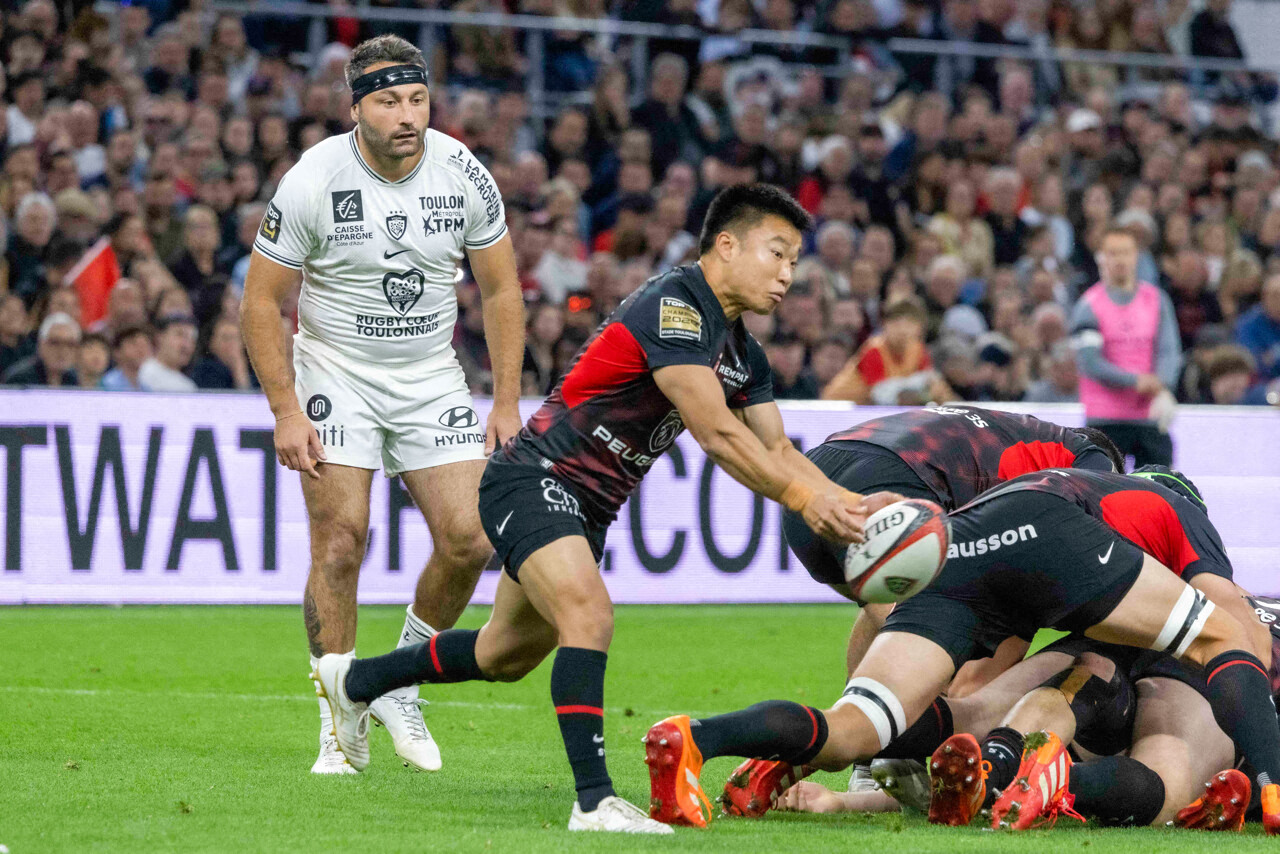 Top 14. Le Stade Toulousain corrige Toulon au Vélodrome et se qualifie en demi-finale