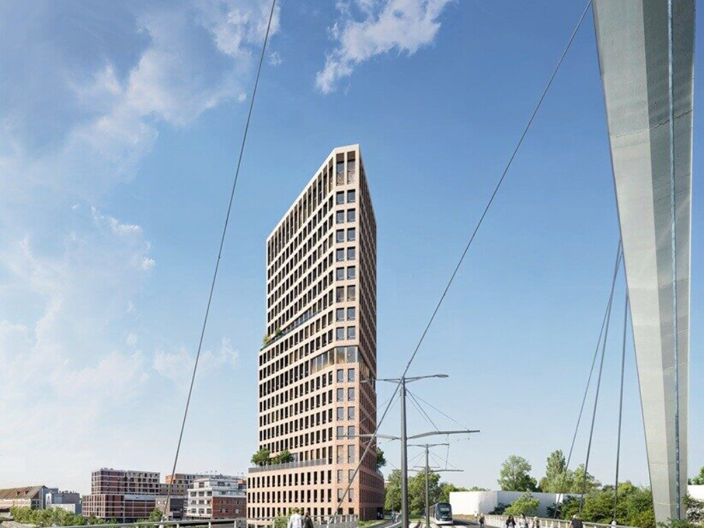Plus haute que les "Black swans", cette tour de logements va dominer Strasbourg : ce qu'il faut savoir