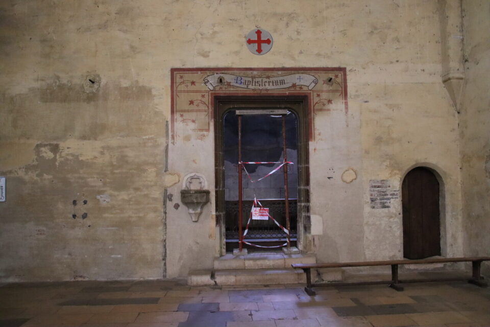 La chapelle Saint-Antoine-de-Padoue et celle des fonts baptismaux seront toutes deux rénovées... après la nef