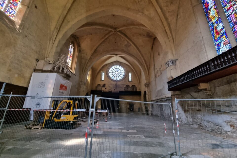 C'est toute la partie située derrière ces grilles qui sera inaccessible au public pendant deux ans