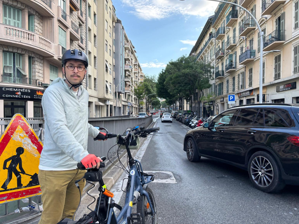"Ca fait peur aux cyclistes"