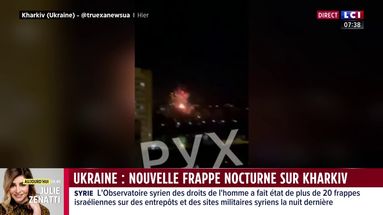 Ukraine : nouvelle frappe nocturne sur Kharkiv