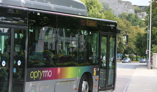 Un bus du réseau Optymo à Belfort. Photo d'illustration Christine Dumas