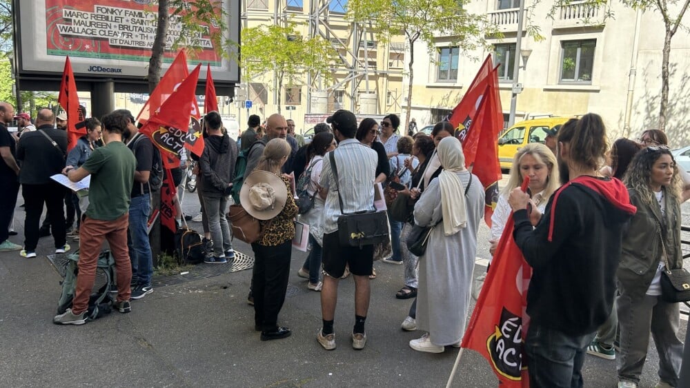 Mobilisés à Marseille, les surveillants de collèges et lycées veulent sortir de leur précarité