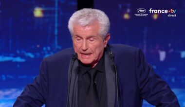 Cannes 2025 : petite mine et balbutiant… Claude Lelouch apparaît affaibli en pleine cérémonie de clôture