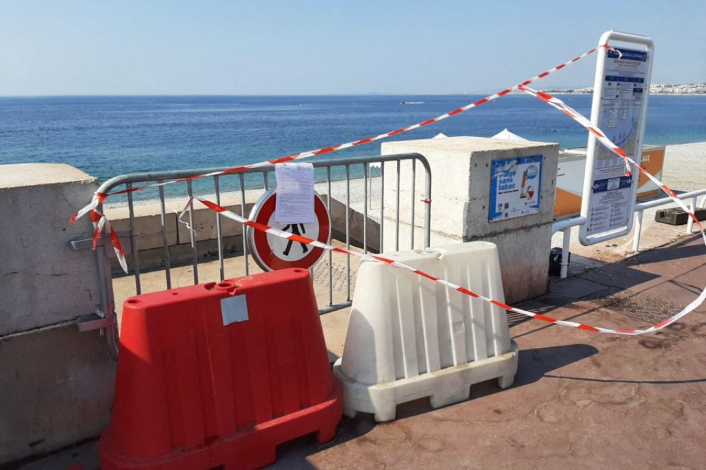 un phénomène de forte houle attendu en bord de mer