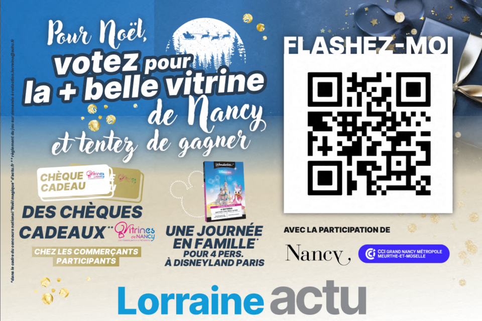 Des stickers identiques à celui-ci sont présents sur les vitrines des commerçants participants.