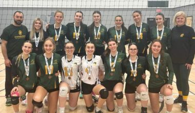 Volleyball féminin: en route pour l'Alberta
