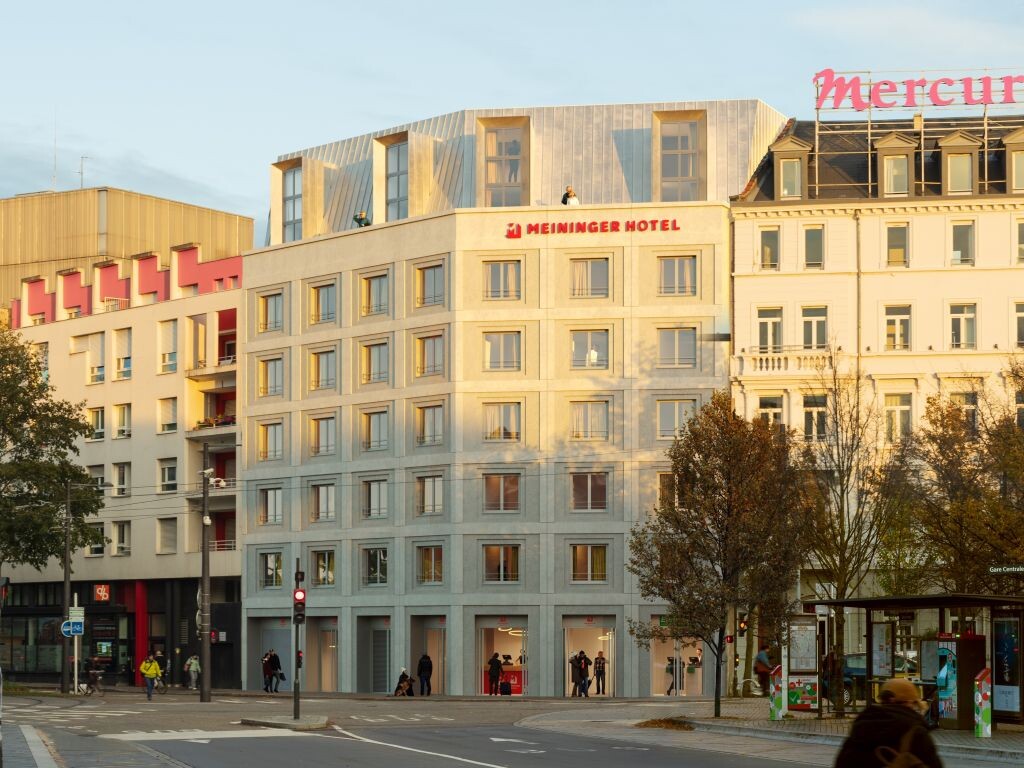 Face à la gare de Strasbourg, ce nouvel hôtel de sept étages ouvrira d'ici 2027