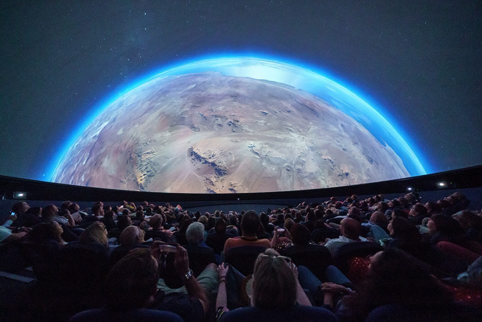 Le Planétarium du Jardin des sciences à Strasbourg