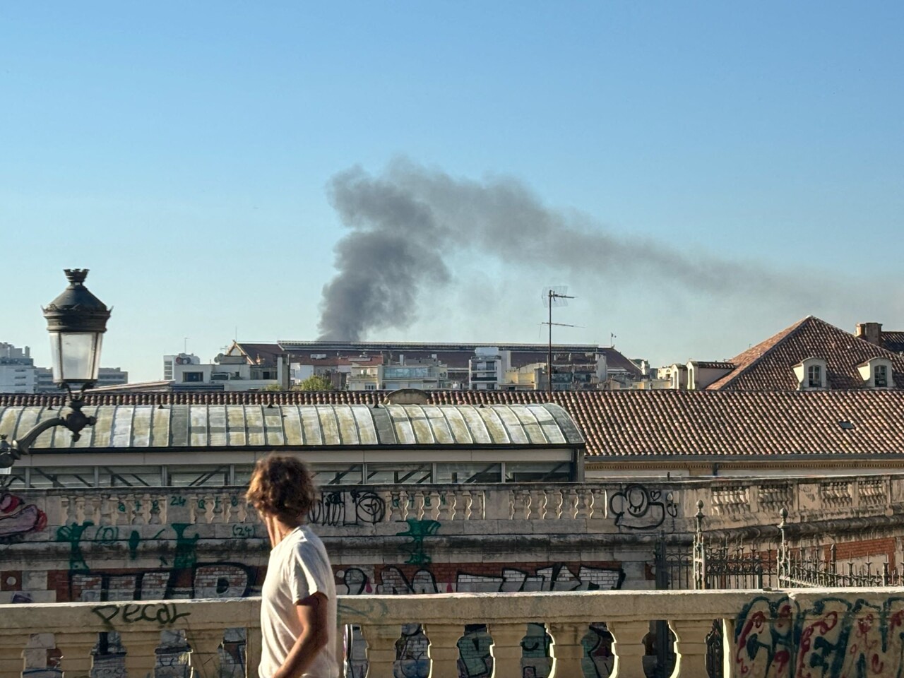 Marseille. C'était quoi cette immense fumée visible du centre-ville ?