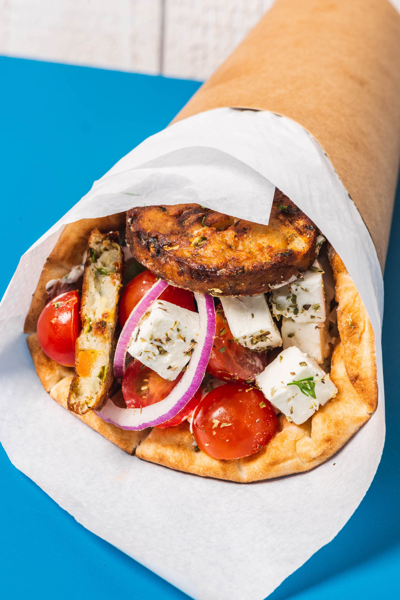 Yamas – Pita Veggi courgette